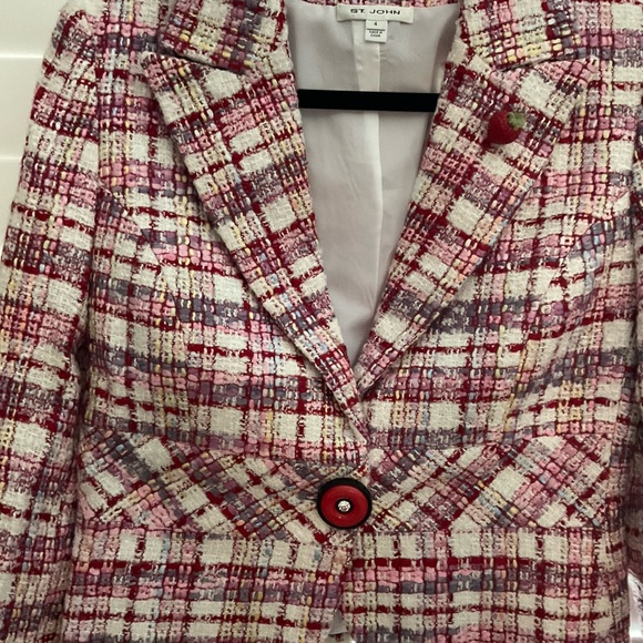 St. John jacket and skirt suit. - Picture 2 of 14